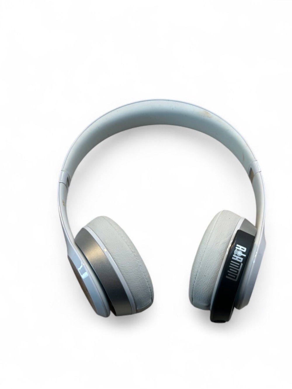 Beats by Dre Over-Ear Headphones in Light Gray and Silver